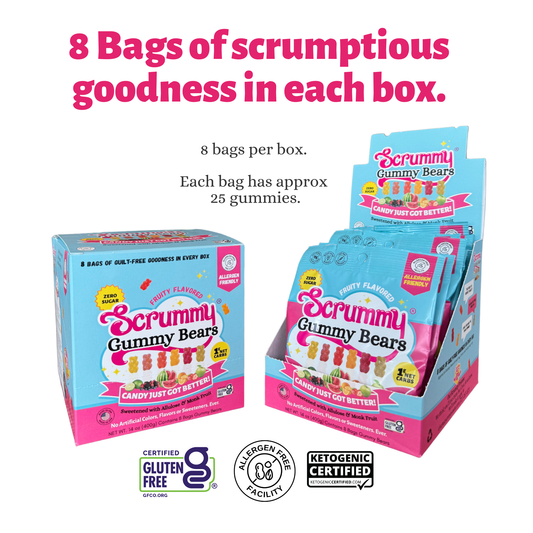 SWITCH™ Scrummy Gummy Bears 8-ct Box 1.8oz Bags