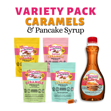 Scrummy Caramels Variety Pack + Syrup