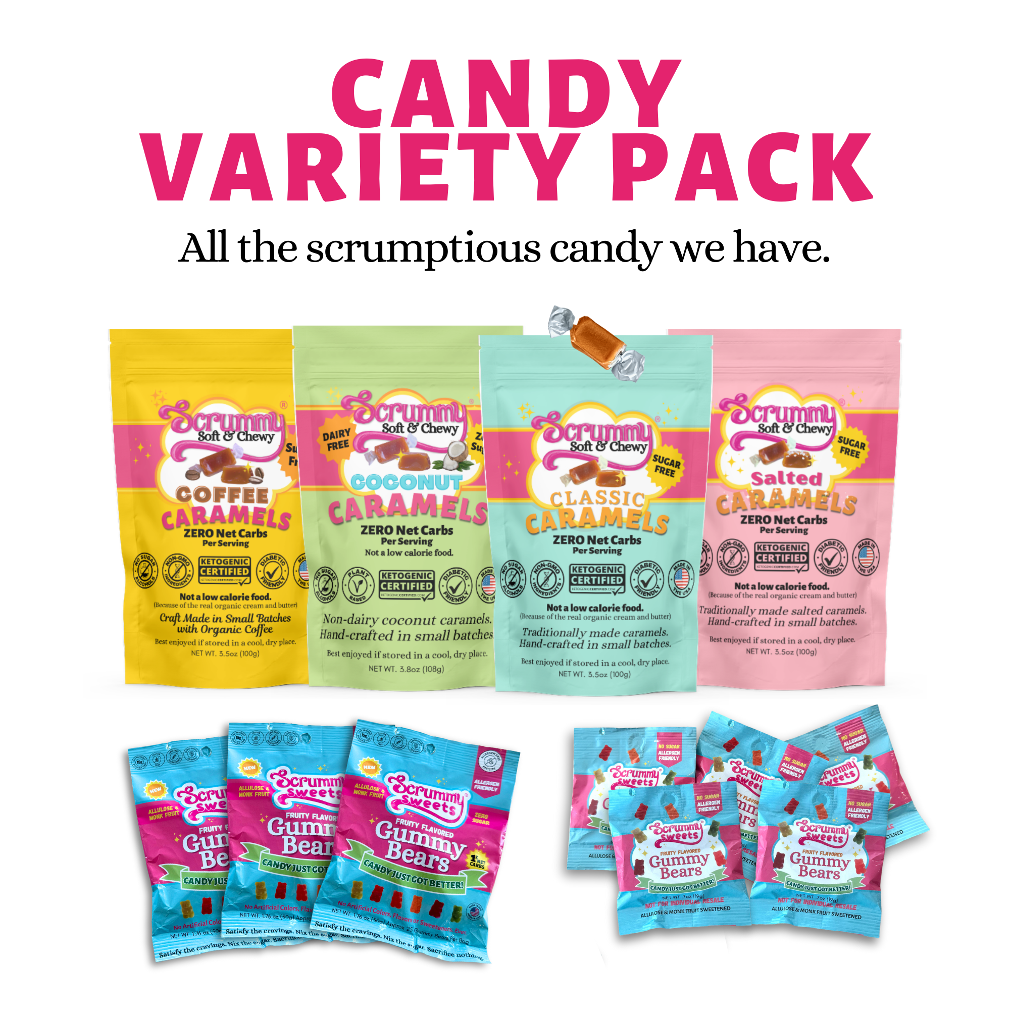 Scrummy Candy Variety Pack