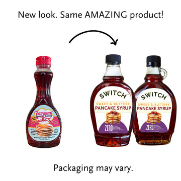 SWITCH™ Sweet & Buttery Pancake Syrup 12oz