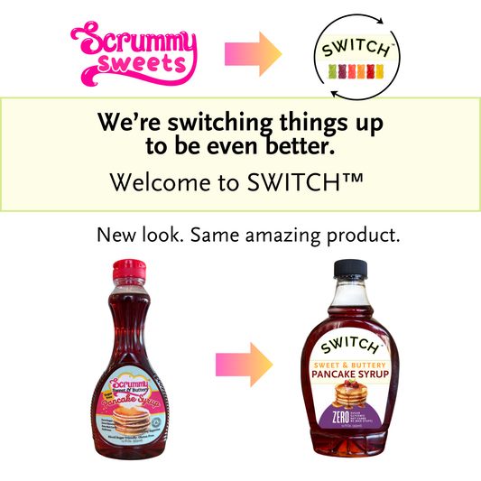 SWITCH Sweet & Buttery Pancake Syrup 12oz